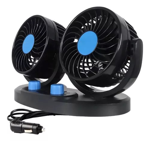 Ventilador Doble Regalo para auto