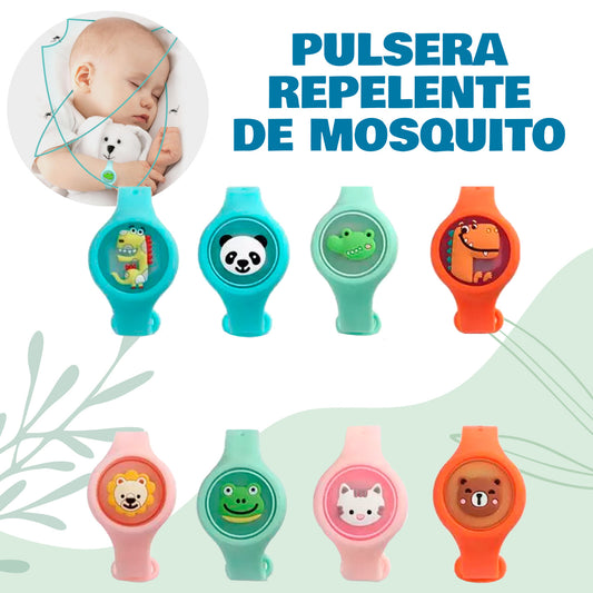 Pack 3 Pulseras AntiMosquitos Giratoria