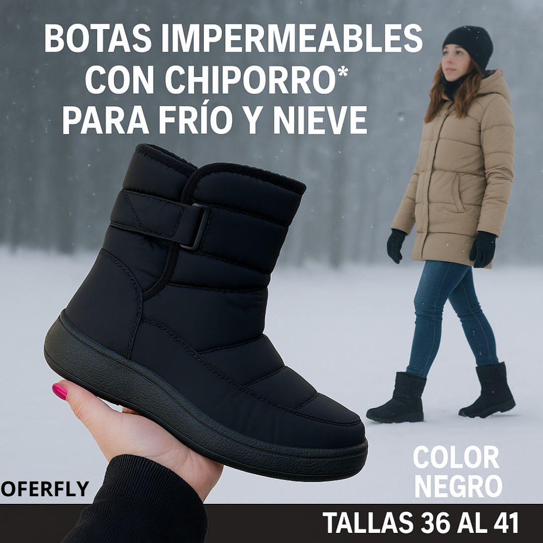 Botines Impermeables Para Dama Invierno