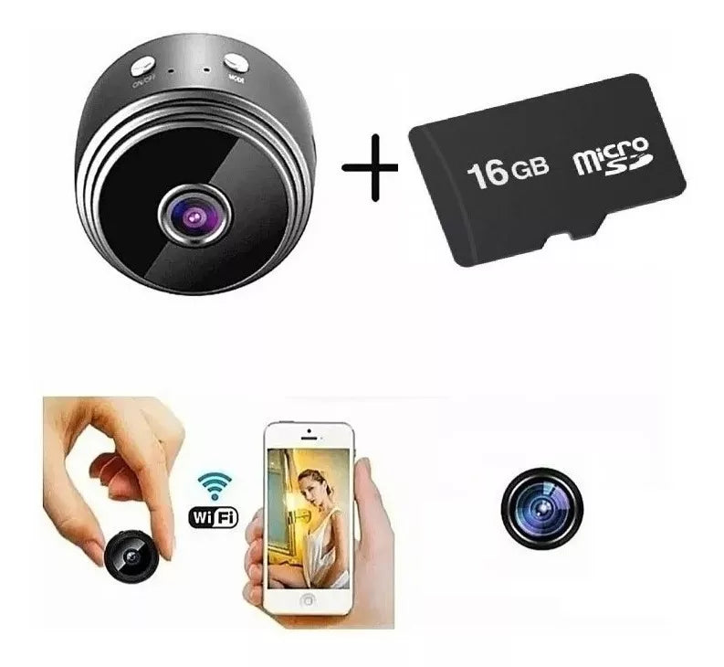 Mini Camara Espia Hd Wifi