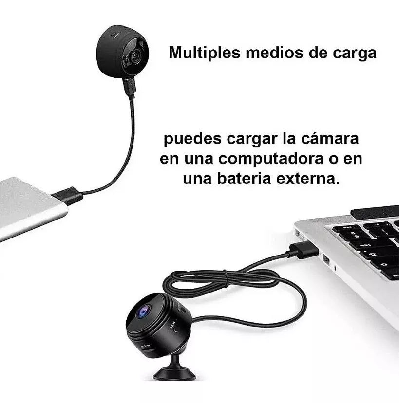 Mini Camara Espia Hd Wifi